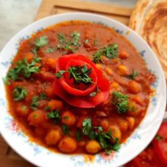 Chana masala A picture of Chana masala.