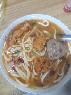 Hình của món Bánh canh chả cua.
