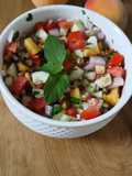 पीच साल्सा (peach salsa)