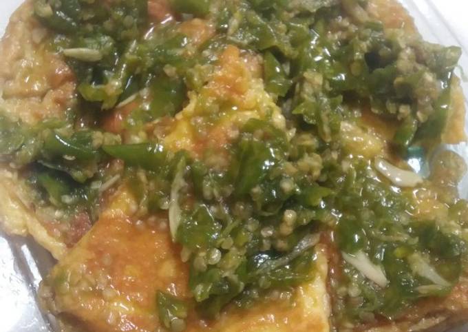 Yuk intip, Resep bikin Telur dadar sambal ijo dijamin spesial