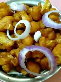 கோபி 65 (காலிபிளவர் சில்லி) (Gobi 65 recipe in tamil) செய்முறை முக்கிய புகைப்படம்