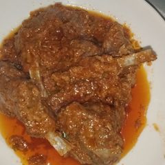 A picture of Mutton Karahi.