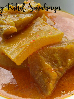 Foto resep Lontong Kikil Surabaya