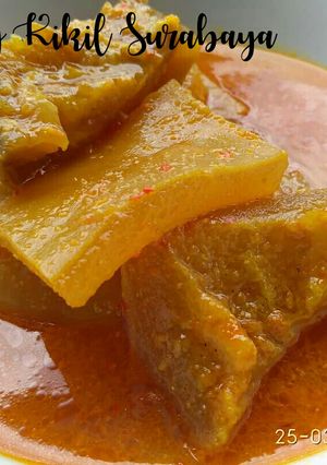 Foto resep Lontong Kikil Surabaya