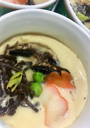 Foto resep Chawanmushi // Japanese Soft Steam Egg