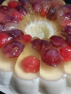 Foto resep 91. Puding Susu Topping Buah