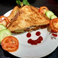 A picture of Vegetable grill Sandwich.