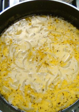 Una foto de Sopa de cebollas