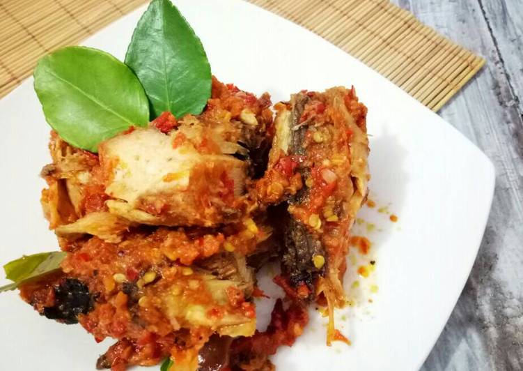 Bumbu memasak Balado tuna asap Anti Gagal