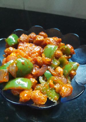 A picture of Chilli panner.
