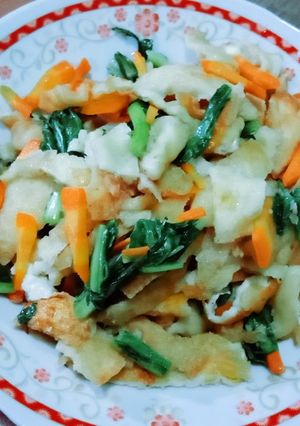 Foto resep Capcay Tepung