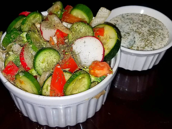 Easy Steps to Make Recipe Mike&amp;#39;s Super Simple Side Cucumber Dill Salad that is Delicious, Really Delicious}