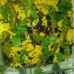 A picture of Dhokla.