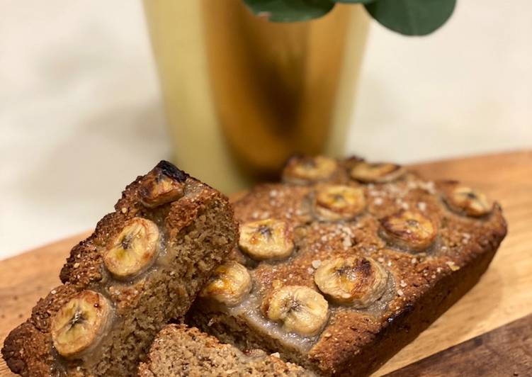 Healthy protein banana bread