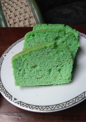 Foto resep Chiffon Pandan Keju Keto
