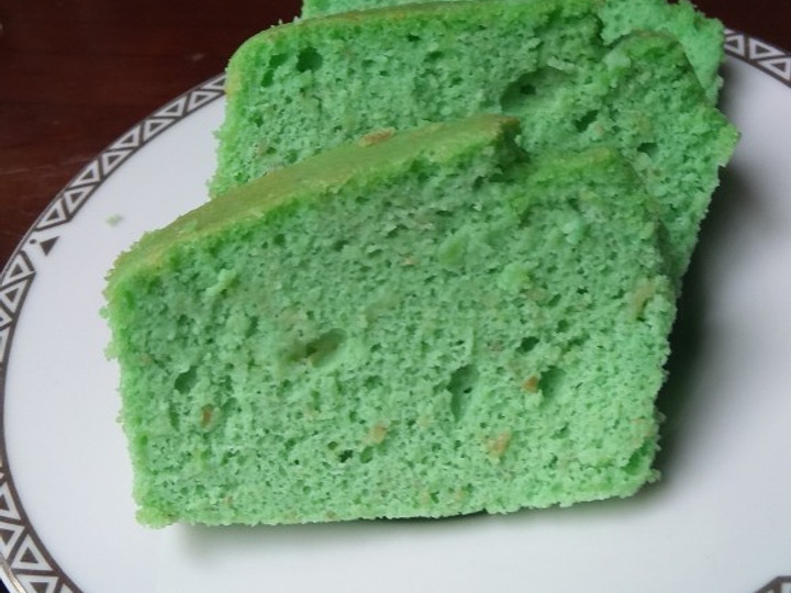 Resep Chiffon Pandan Keju Keto yang Enak