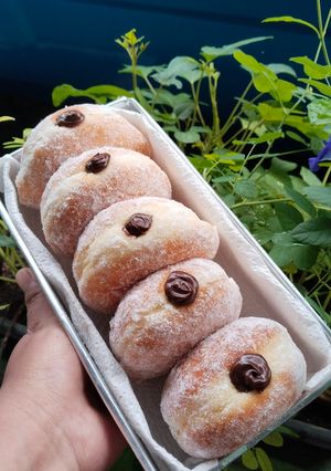 Foto resep Bomboloni Empuk isian Cokelat