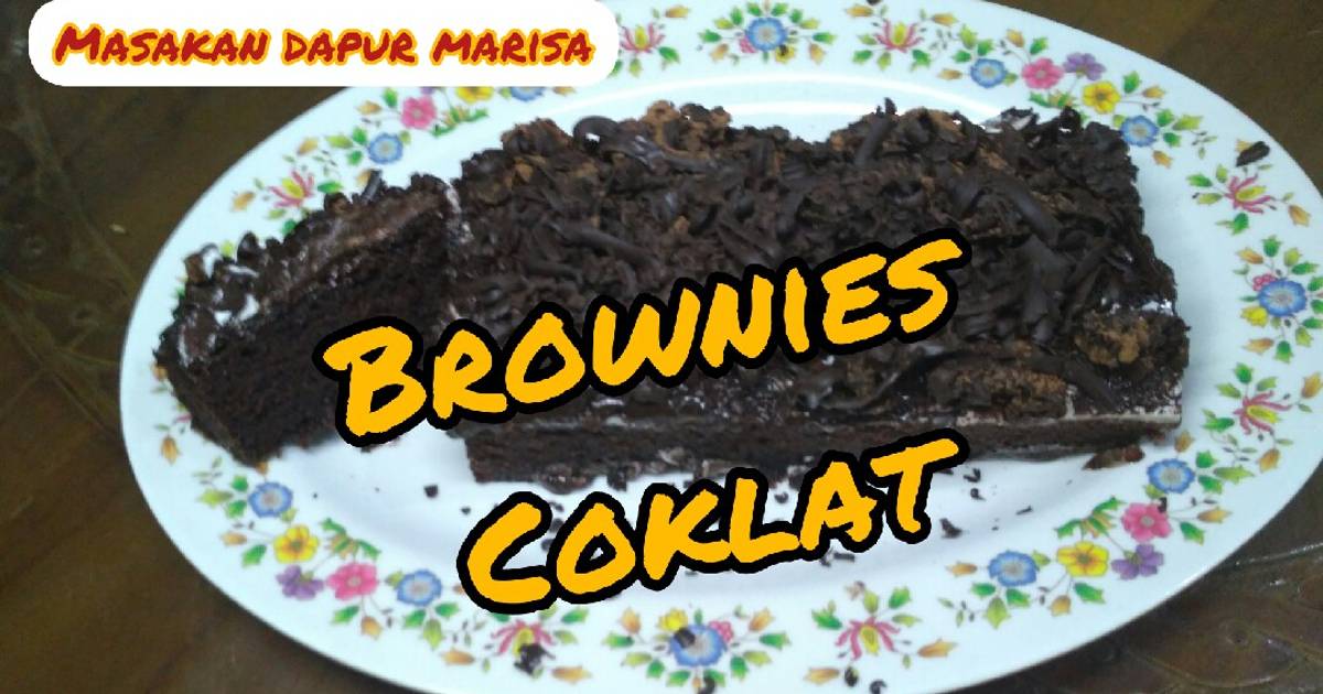 Resep Brownies Sederhana Tanpa Mixer | Belajar Masak