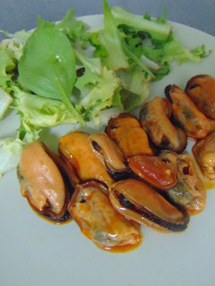 Una foto de 🐚Mejillones en escabeche