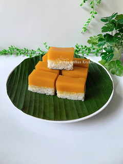 Foto resep Kue Talam Ketan Labu Kuning