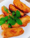 Tàu hủ cuộn chiên giòn