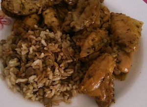 Una foto de Alitas de pollo en salsa de panela
