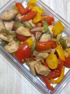 彩椒雞丁 的食譜成品照片