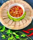 Nước mắm chấm thịt luộc, chấm (thịt, cá) cuốn bánh tráng