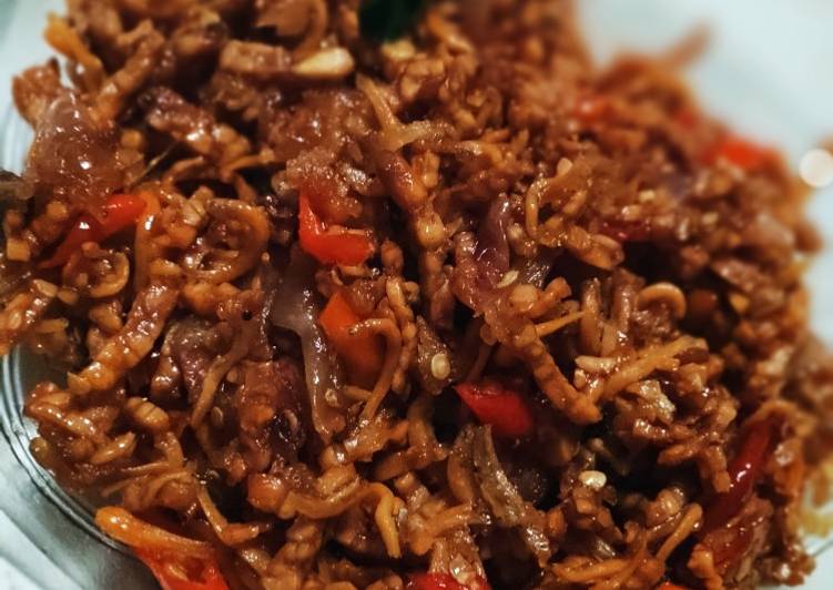 Resep Kering Tempe Teri Meda yang enak dan Mudah Dibuat