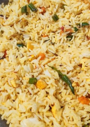 वेजिटेबल खट्टा नमकीन चावल रेसिपी मुख्य फोटो