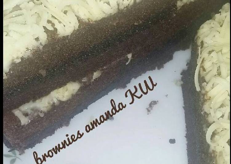 makanan Brownies amanda kw superr 😆 Jadi, Bikin Ngiler