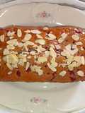 Plumcake con marmellata di mirtilli senza zucchero