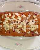 Plumcake con marmellata di mirtilli senza zucchero
