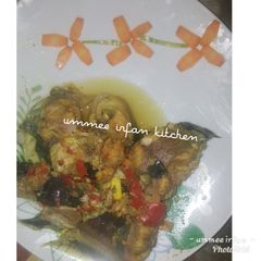 A picture of Catfish pepper soup.