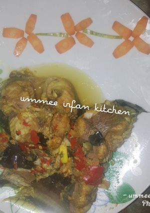 A picture of Catfish pepper soup.