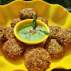 A picture of Sprouts Oats Vada(Cutlet).