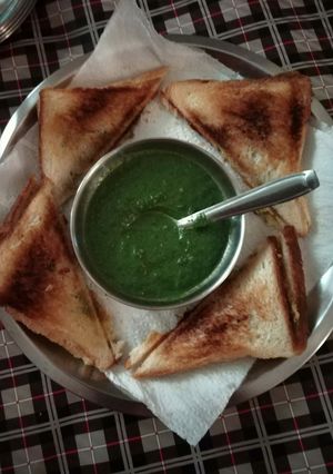 A picture of Veg sandwich.