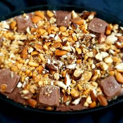 A picture of Nutella biscuit delight.