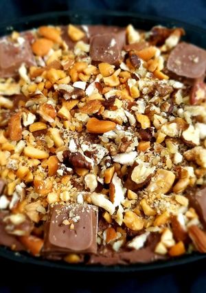A picture of Nutella biscuit delight.