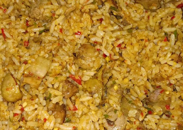 Nasi burih hati ampela (resep emak)