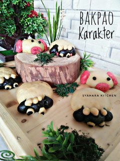 Foto resep 25 - 3 Bakpao Karakter Shaun The Sheep