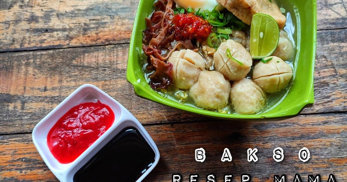 Resep 353 Bakso Resep Mama Oleh Novie Vie Cookpad