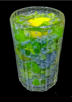 A picture of Virgin Mojito With Chia Seeds.