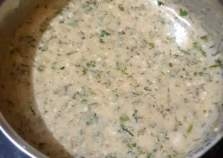 Recipe of Quick Dhaniya pudina Chutney