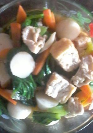 Foto resep Sapo tahu ala2 saya
