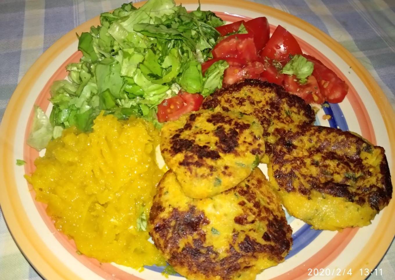 Hamburguesas de calabaza