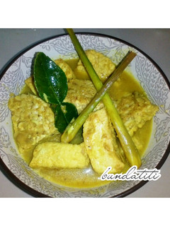 Foto resep 288.Tempe dan tahu bumbu kuning