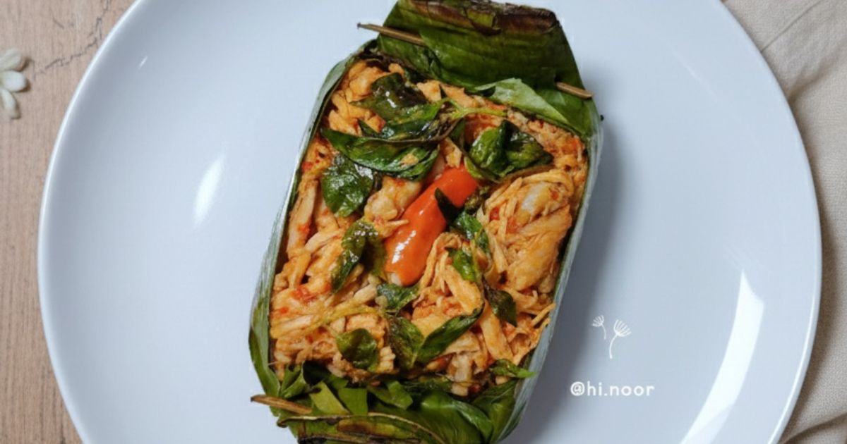 Nasi bakar ayam suir