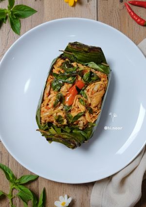 Foto resep Nasi bakar ayam suir