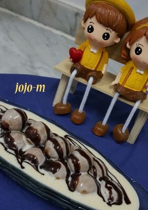 صورة لوصفة كرات التمر بالبسكويت